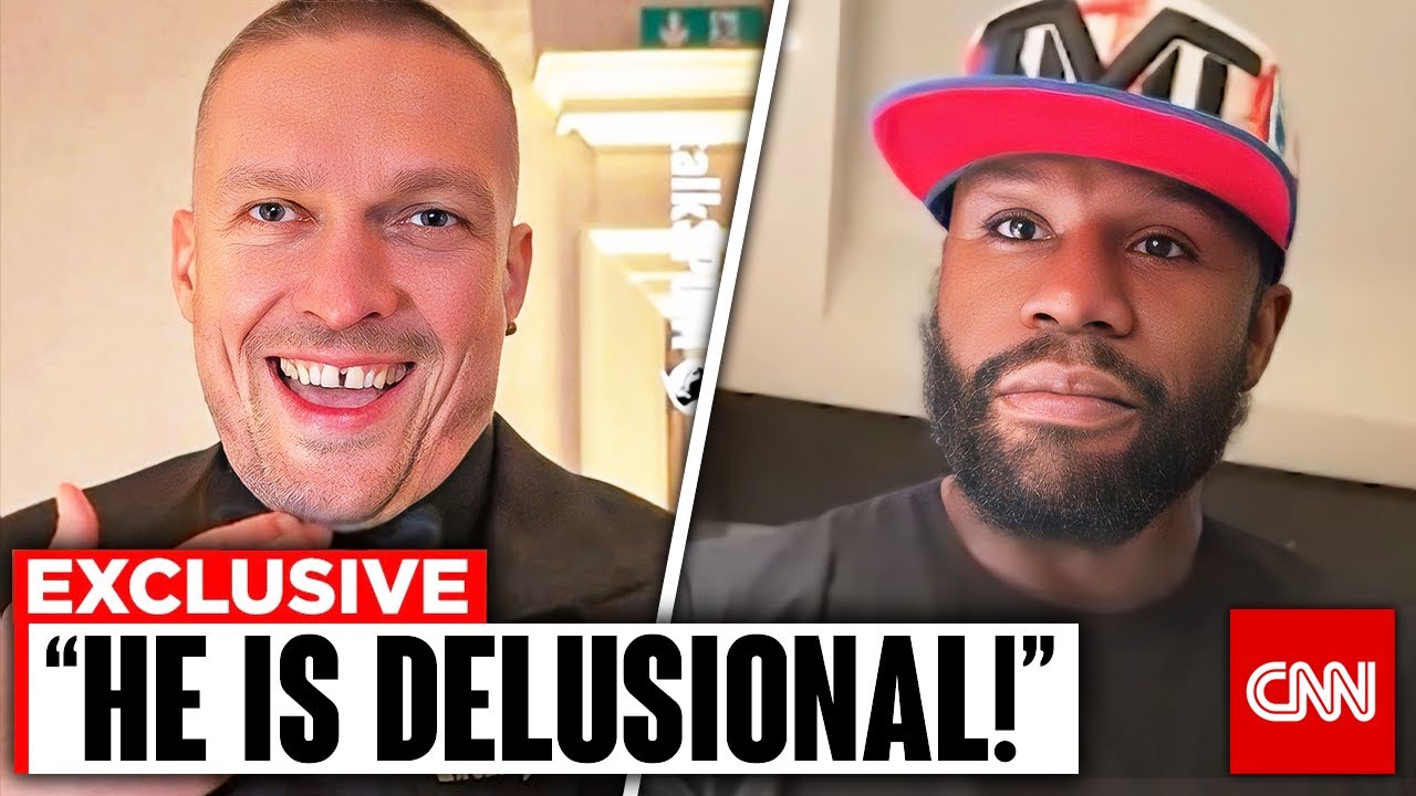 Oleksandr Usyk REACTS To Floyd Mayweather's “I CAN BEAT USYK!” Comment