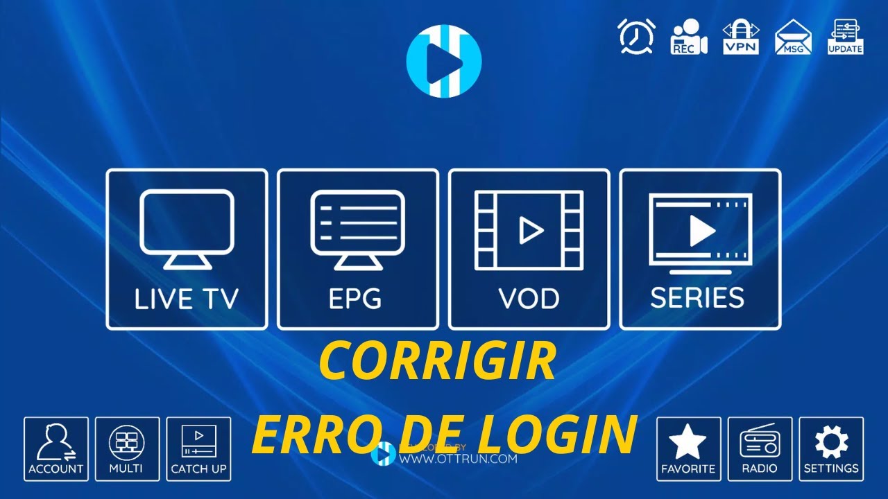 CORRIGINDO ERRO DE LOGIN XCIPTV Player