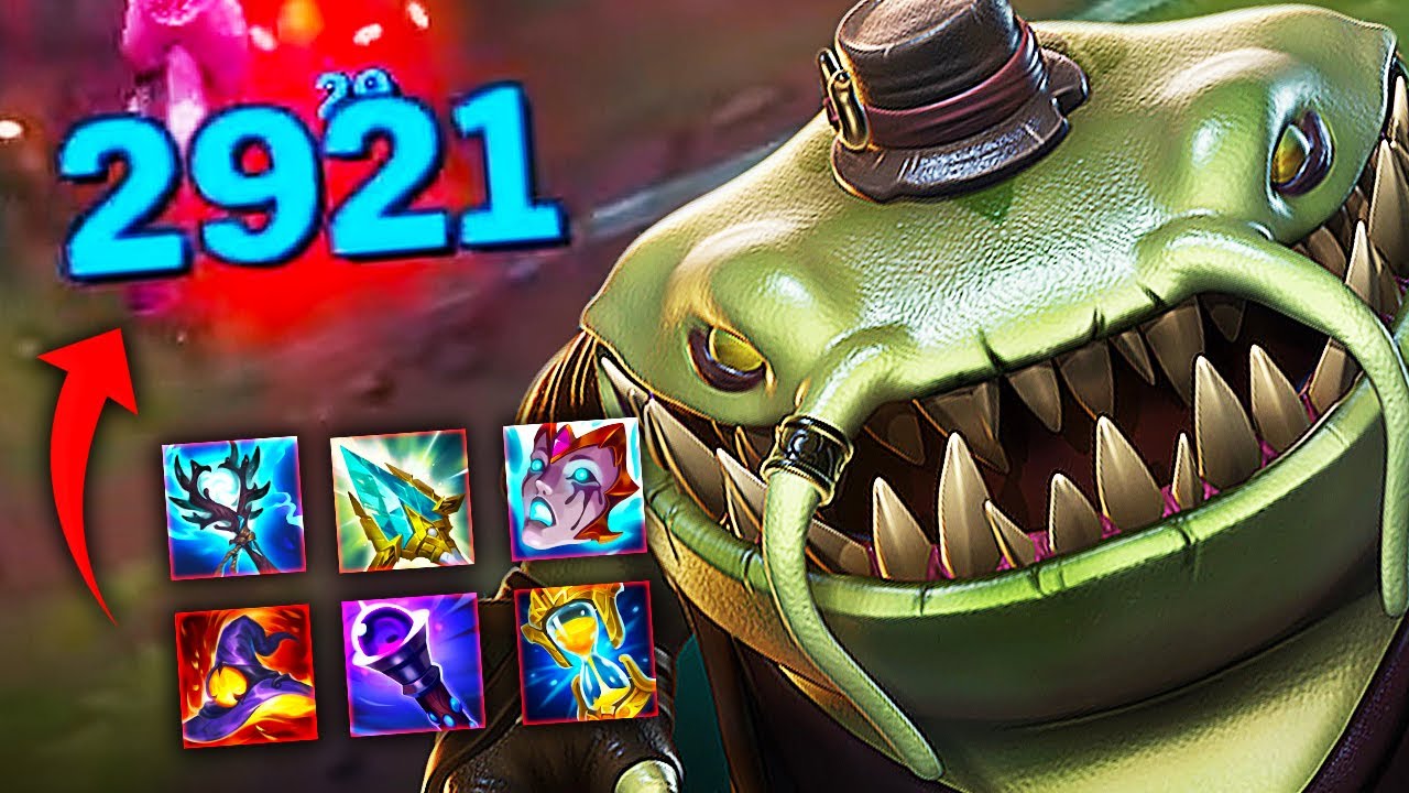 Tahm Kench to vylíže za 3000 damage... (Full AP)