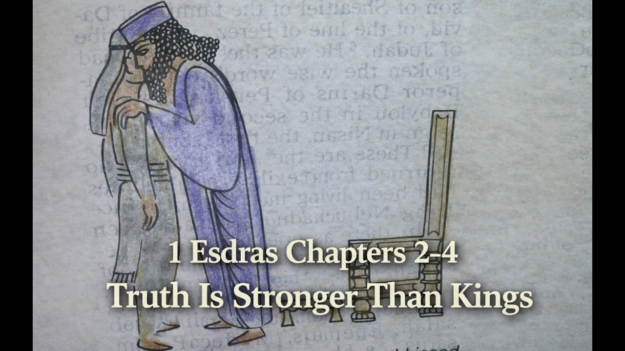 1 Esdras Chapters 2–4 | Truth Is Stronger Than Kings