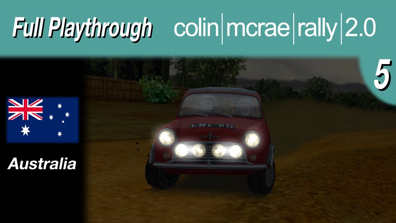 Colin Mcrae Rally 2.0 (PC) - #5 - Australia || Novice Championship