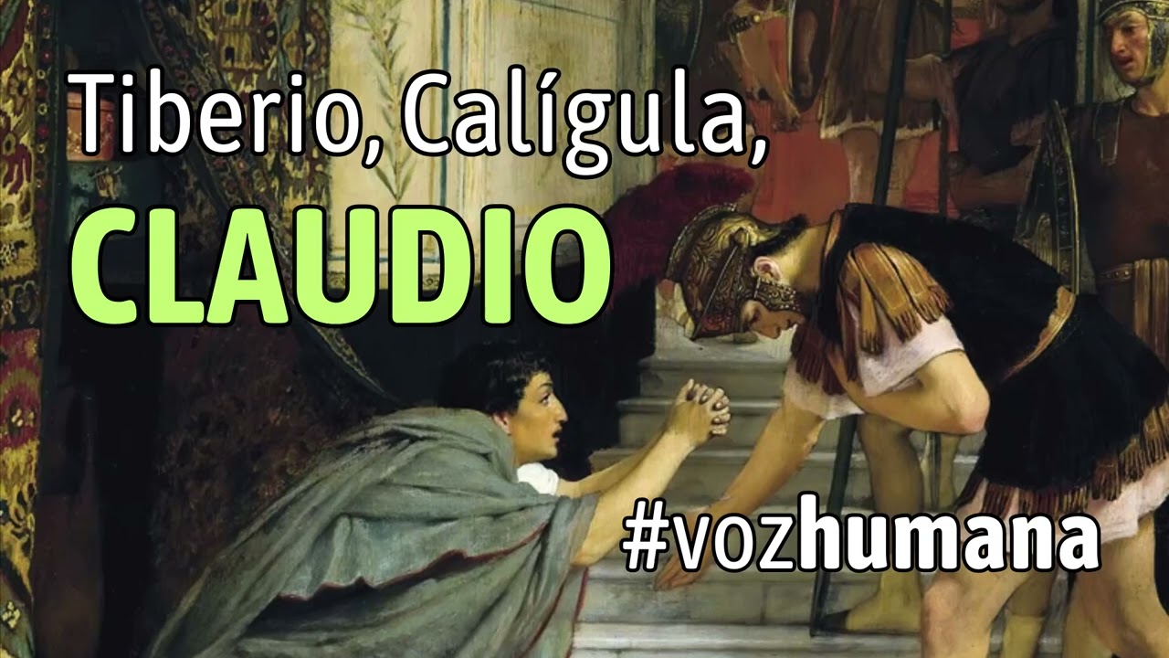 Los emperadores Tiberio, Calígula y Claudio 🐺 #vozhumana