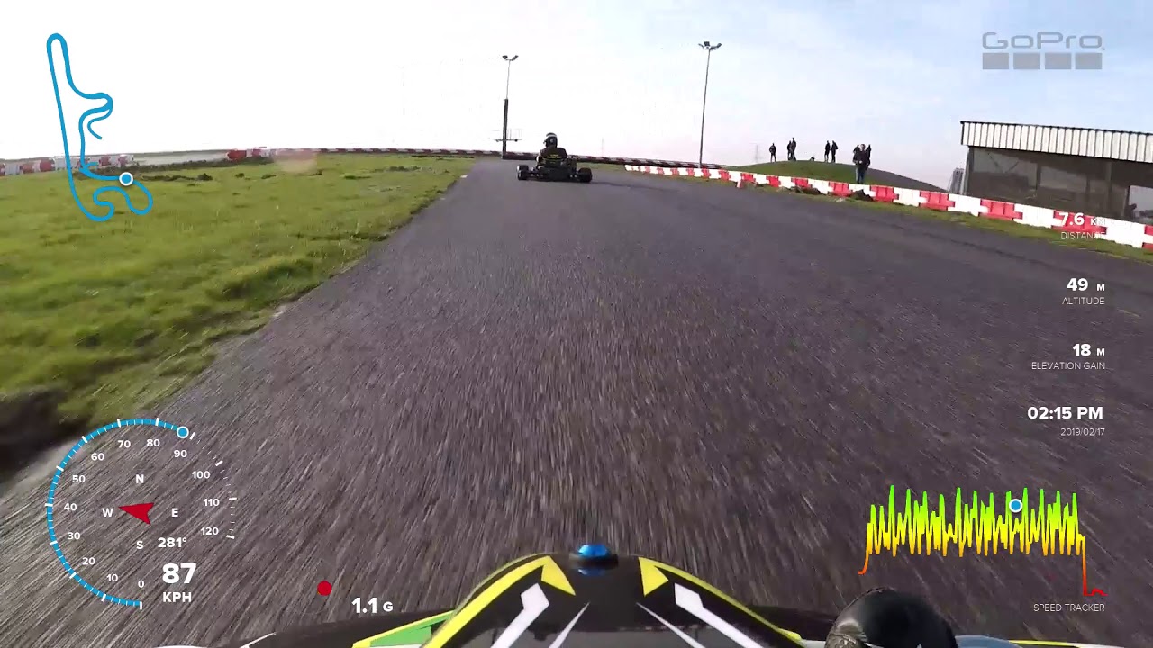 circuit Pottendijk Rotax max senior training