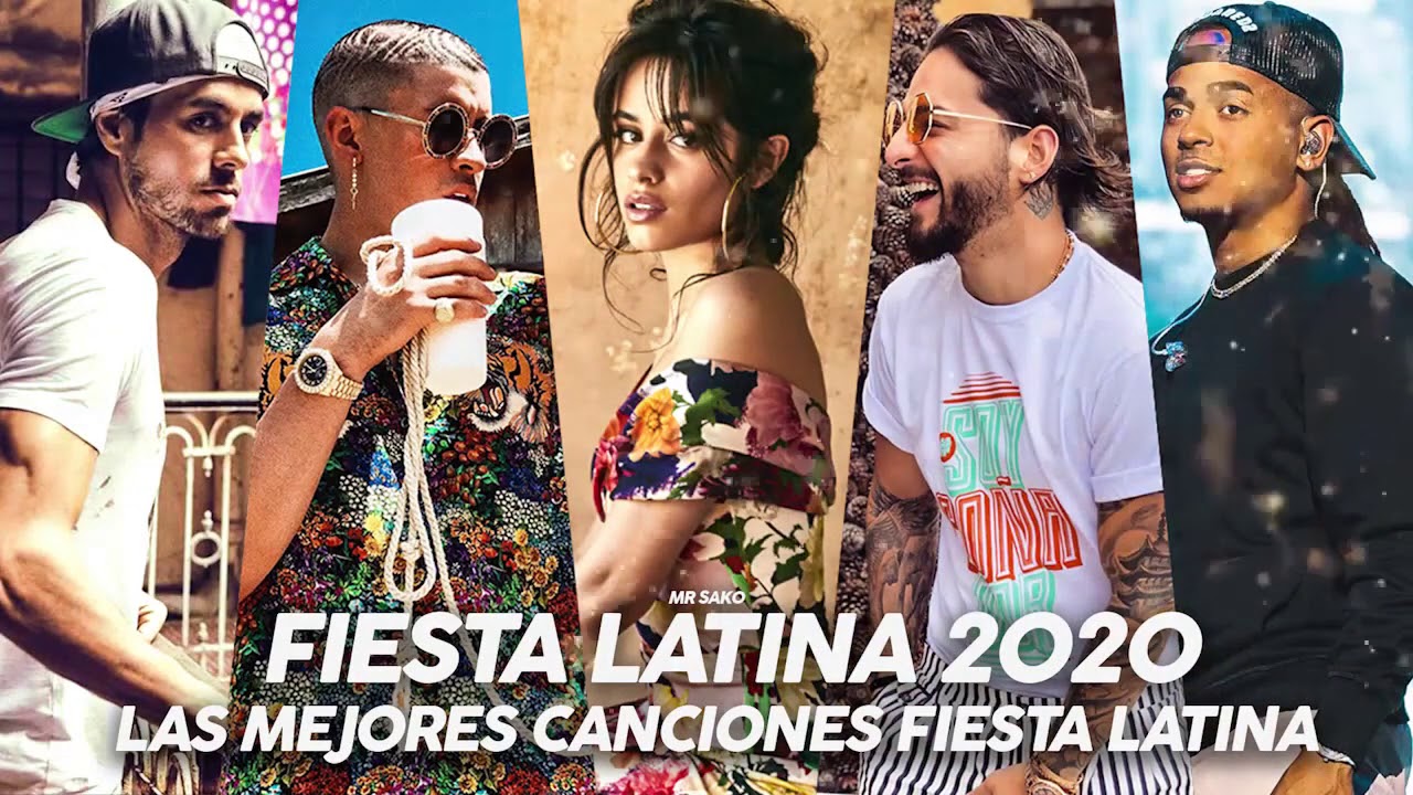 Fiesta Latina 2020 - Enrique Iglesias, Wisin, Pitbull, Maluma, Gente de Zona - Pop Latino Mix