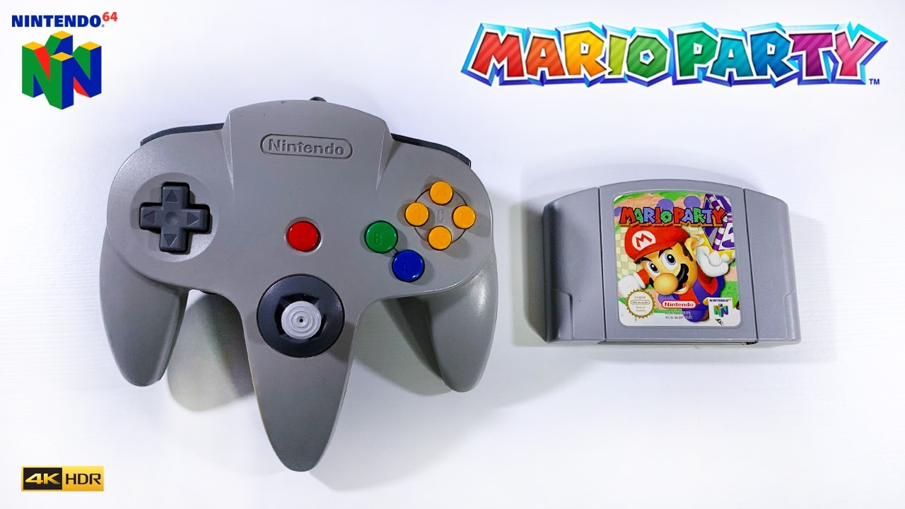 Playing Mario Party on the Nintendo 64 in 2025