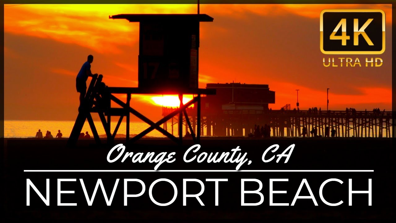 NEWPORT BEACH 4K - Orange County, CA - Timelapse Aerial Drone Travel Tour
