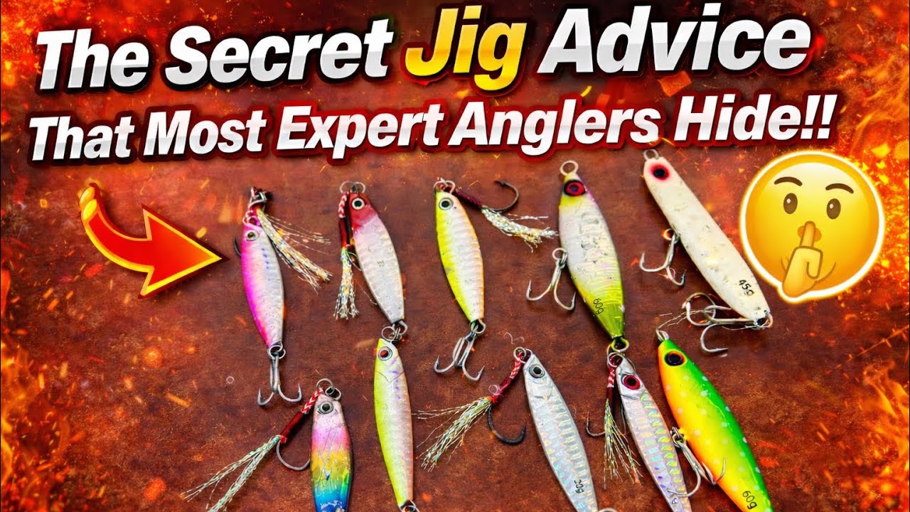 Jigging Secrets That Most Anglers Hide Explained In Under 9 Minutes!!