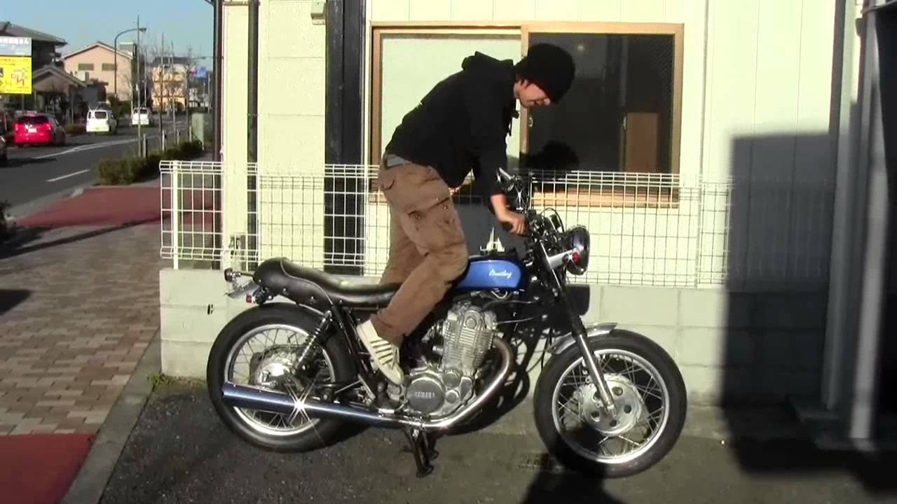ヤマハSR400ノートン風カスタム：参考動画：何故2型はドラムになったか