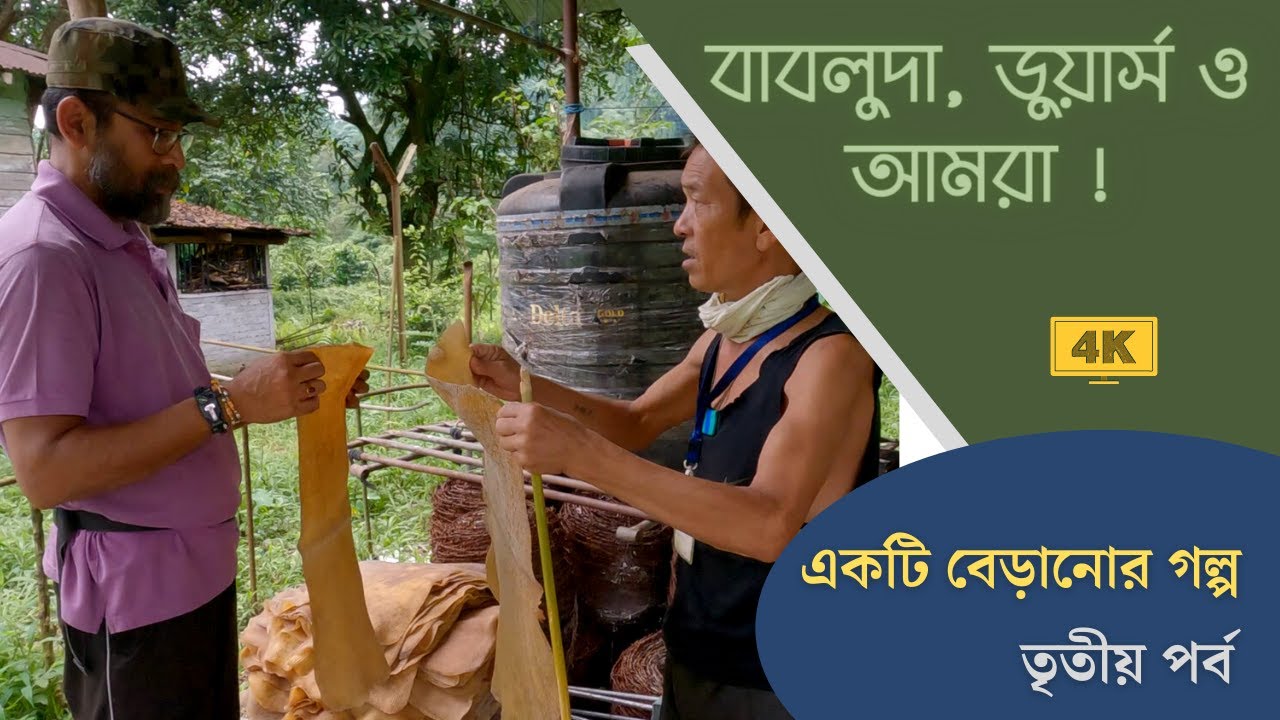 Bablu da, Dooars o Amra | Part 3 | Rubber and Coffee in Dooars | Jiti | Gairibas | Rongo | Dalgaon