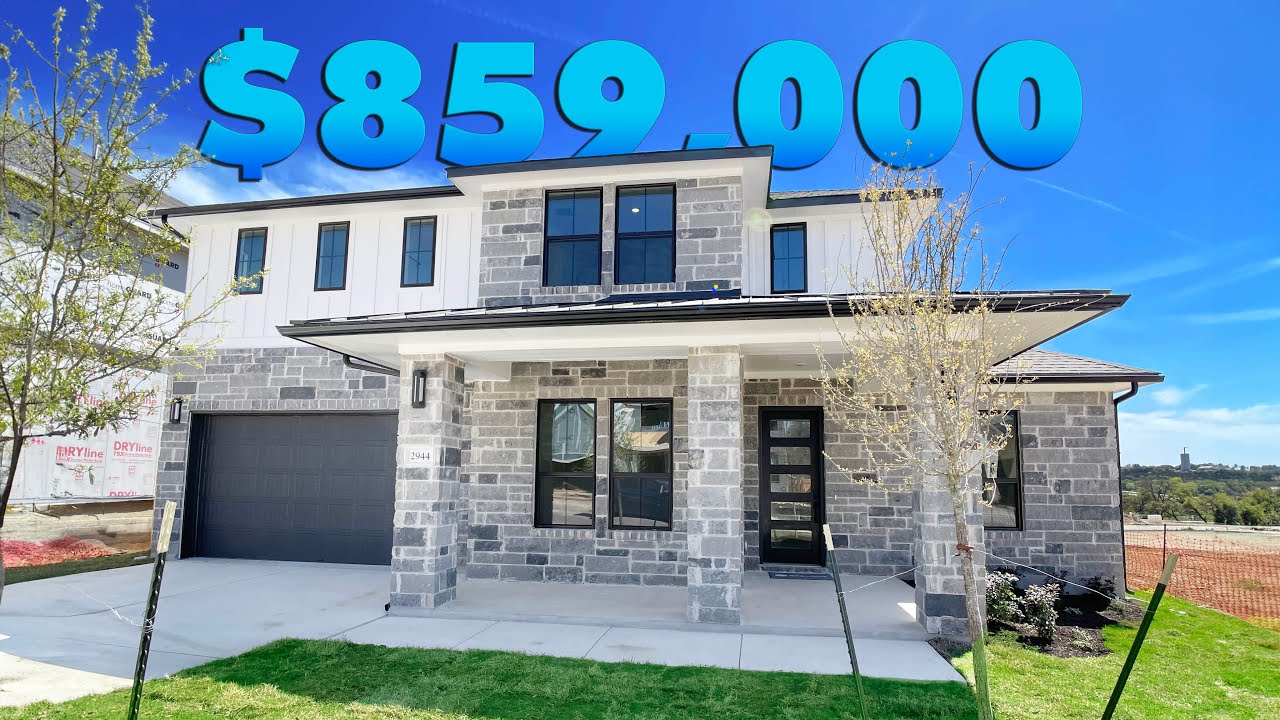 3600+ sq ft Harrison plan with GFO Homes in the Bluffview Reserve community in Leander, TX