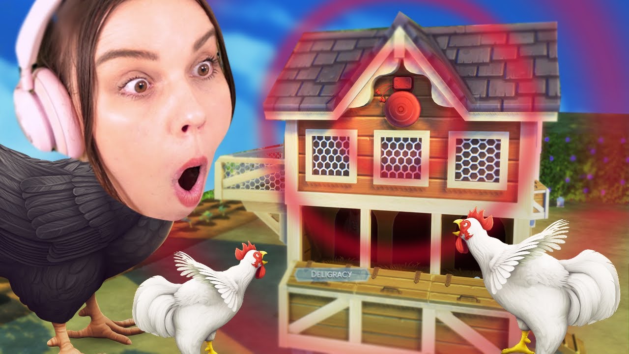 I upgraded my chicken coop, foxes be gone! - The Sims 4 Cottage Living (part 9)