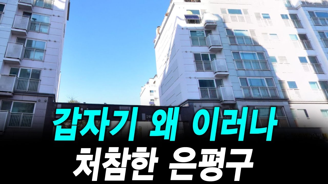 갑자기 왜 이러나 처참한 은평구