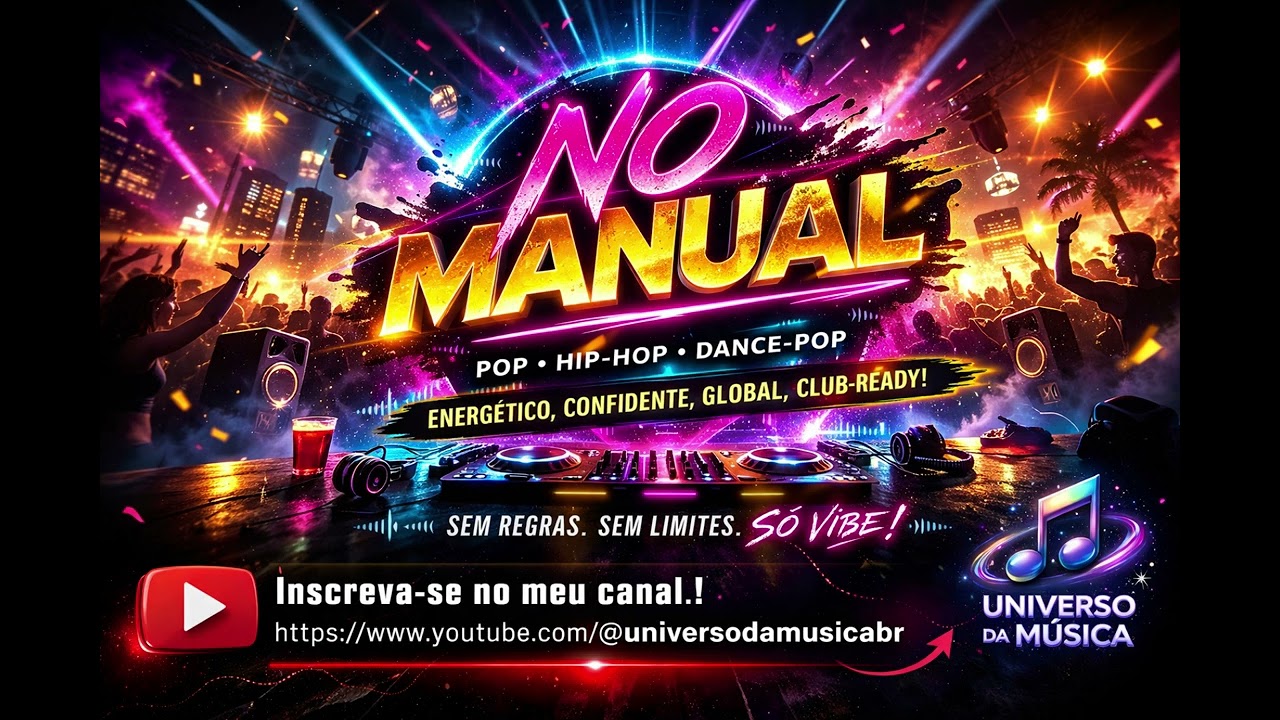 NO MANUAL 🔥 Pop / Hip-Hop Dance Anthem | Vibe Global, Confiante e Club-Ready