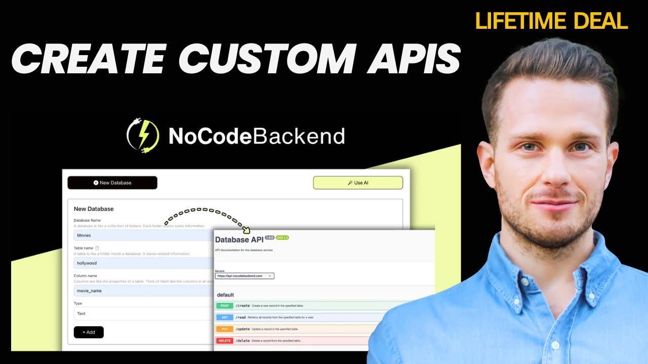 NoCodeBackend Lifetime Deal - Develop Production-Ready APIs in Just Minutes!