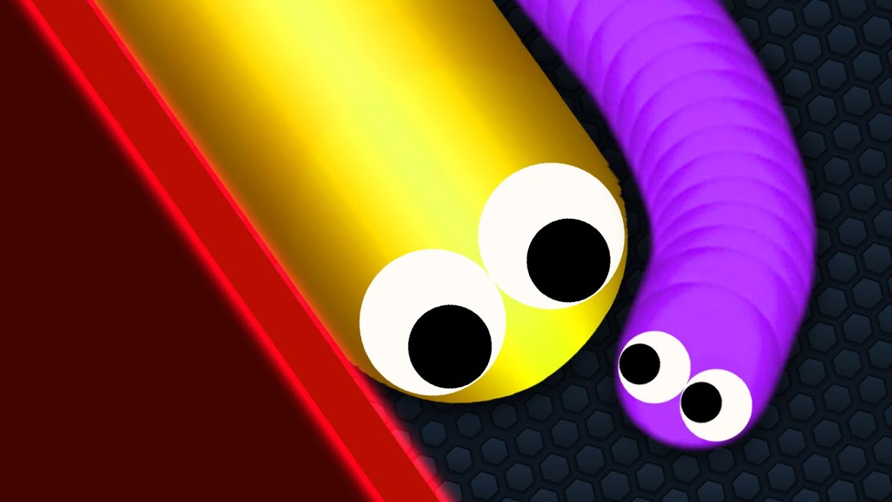 Slither.io Tiny Pro Snake vs Giant Noob Snake - Epic Slitherio Gameplay