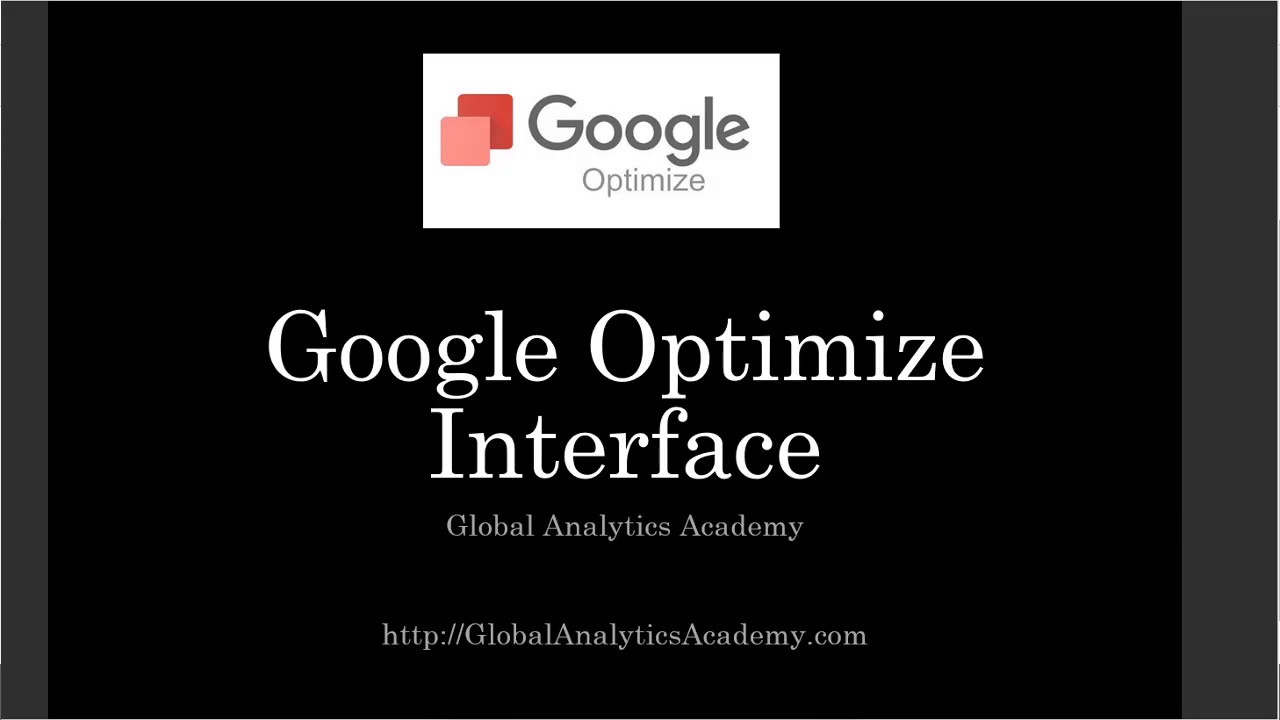 Google Optimize Container Interface - Setup new container
