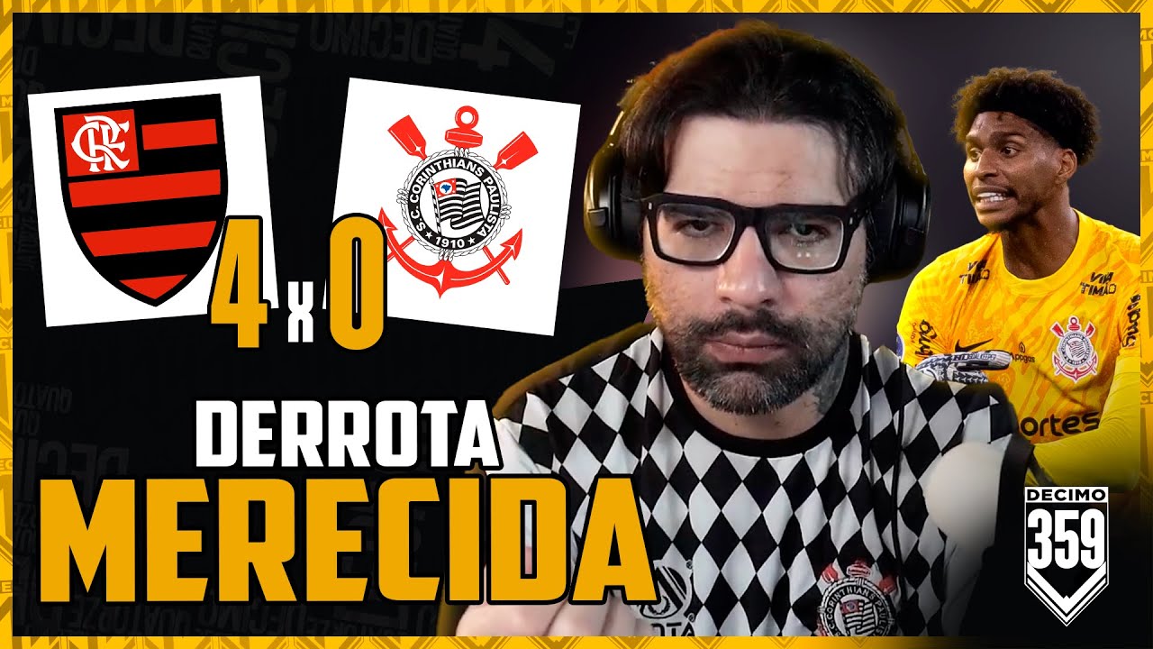 SURRA MERECIDA, DE TITE A DORIVAL, E MAIS! - FLAMENGO 4X0 CORINTHIANS