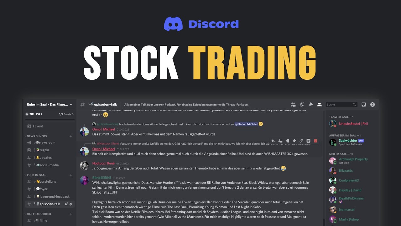 Best Discord Servers For Stock Trading - Full Guide (2025)
