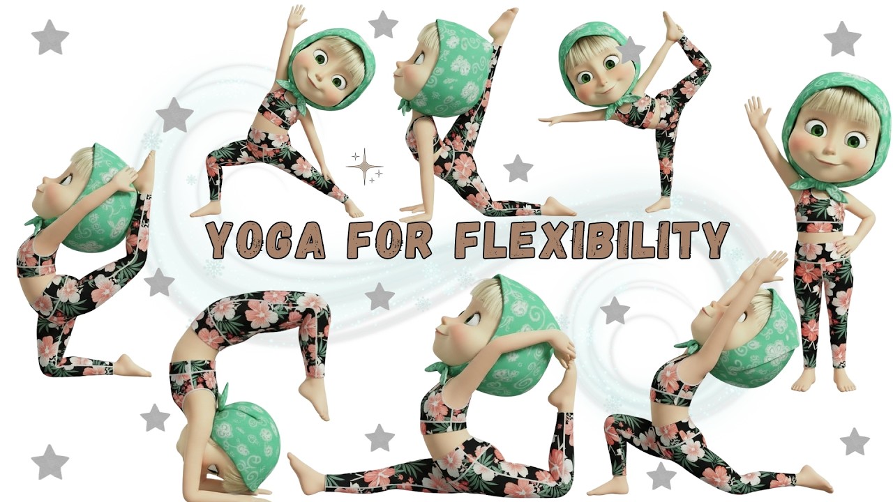 Yoga for Children | Evening Yoga | Yoga for Health | Relaxing Yoga