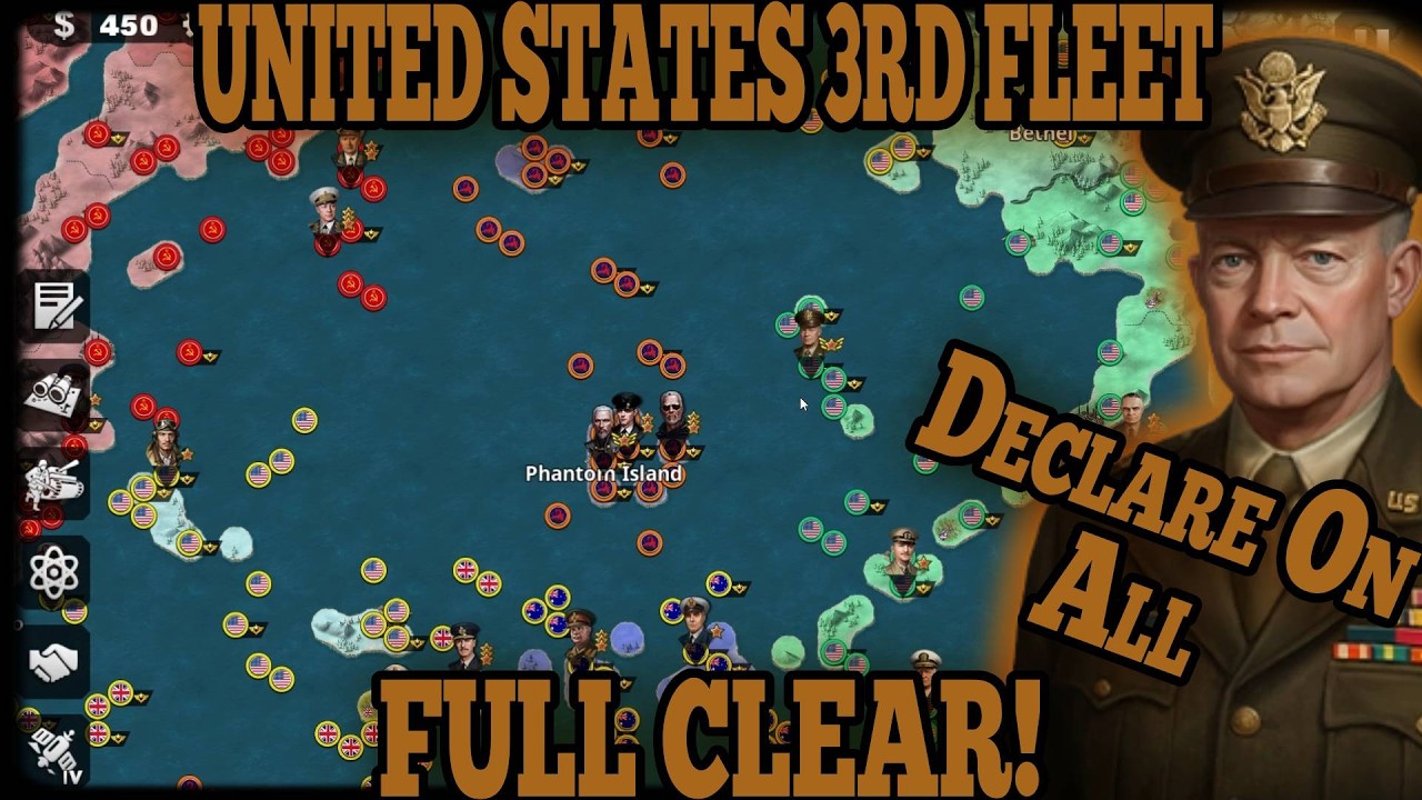 UNITED STATES 3RD FLEET DECLARE ON ALL! Cracks In The Ice Curtain