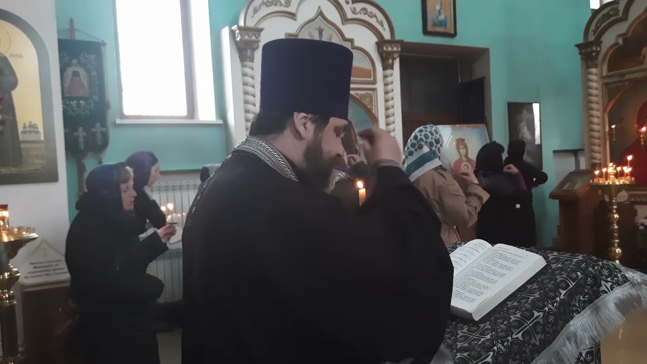 ВЕЛ.КАНОН прп АНДРЕЯ КРИТСКОГО. 23.02.26г. Г. Уссурийск. Храм Святит. Николая. Приморский край.1день