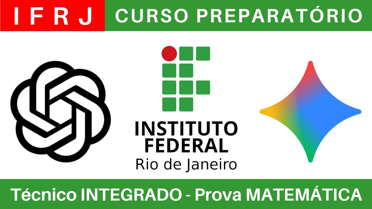 IFRJ 🔴 Curso Preparatório 2025/2026 de MATEMÁTICA #IFRJ Técnico Integrado ao Ensino Médio @BoraIF
