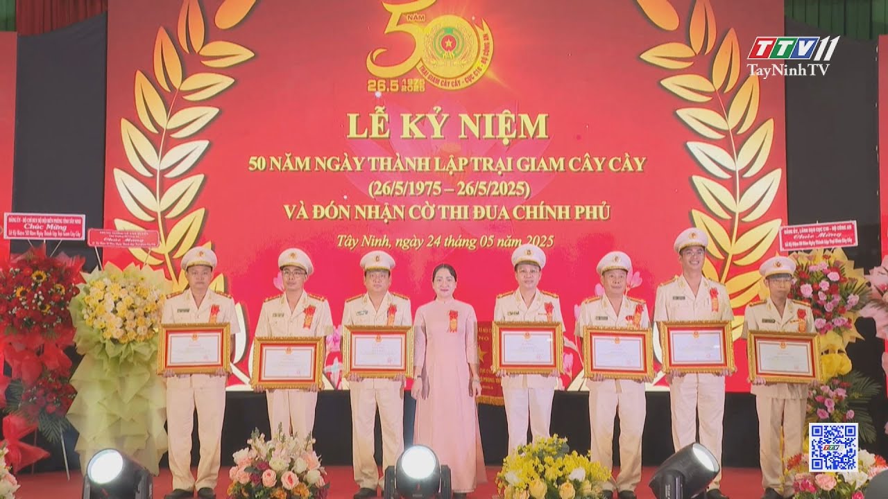 Trại giam Cây Cầy 50 năm xây dựng, chiến đấu và trưởng thành | TayNinhTV