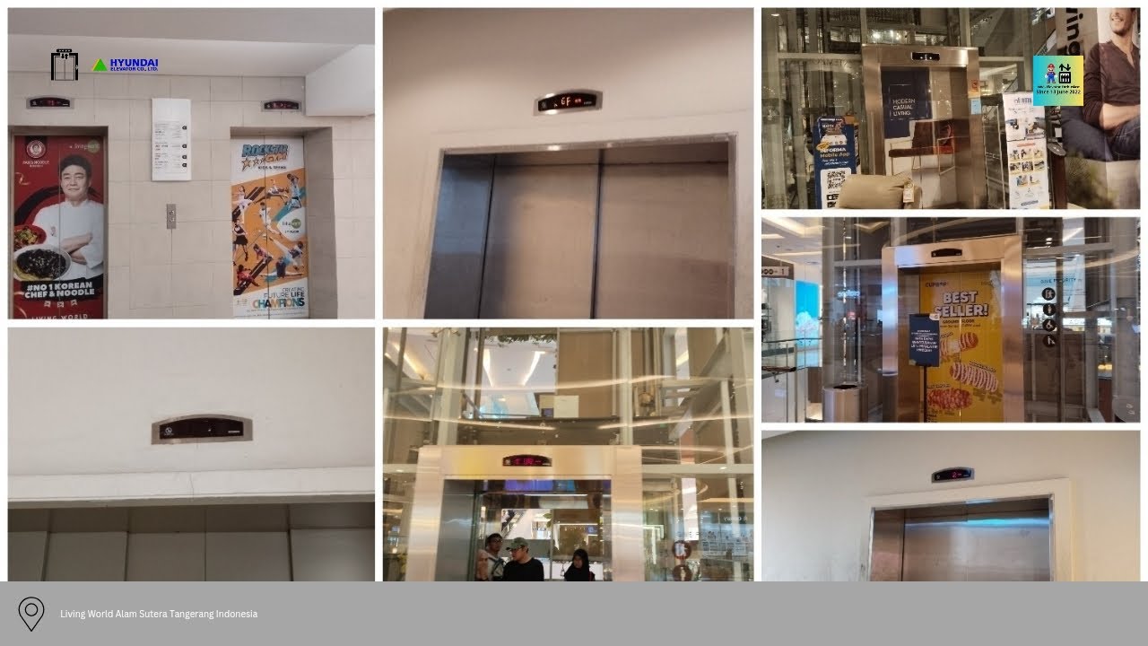 Elevator Tour - Living World Alam Sutera Tangerang Indonesia