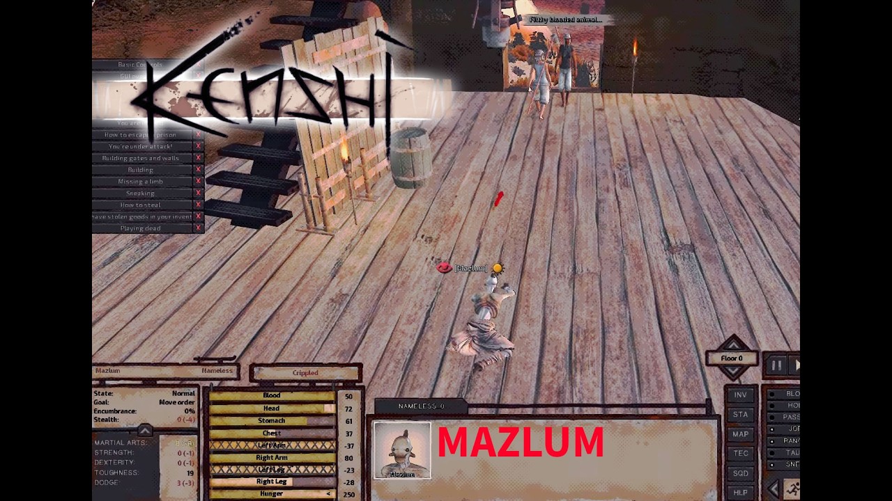 🔴 KENSHI | Böcek Mazlum'un Kara Talihi Aydınlanacak mı? |Yanımıza Yeni Ekip Aldık| Bölüm 2