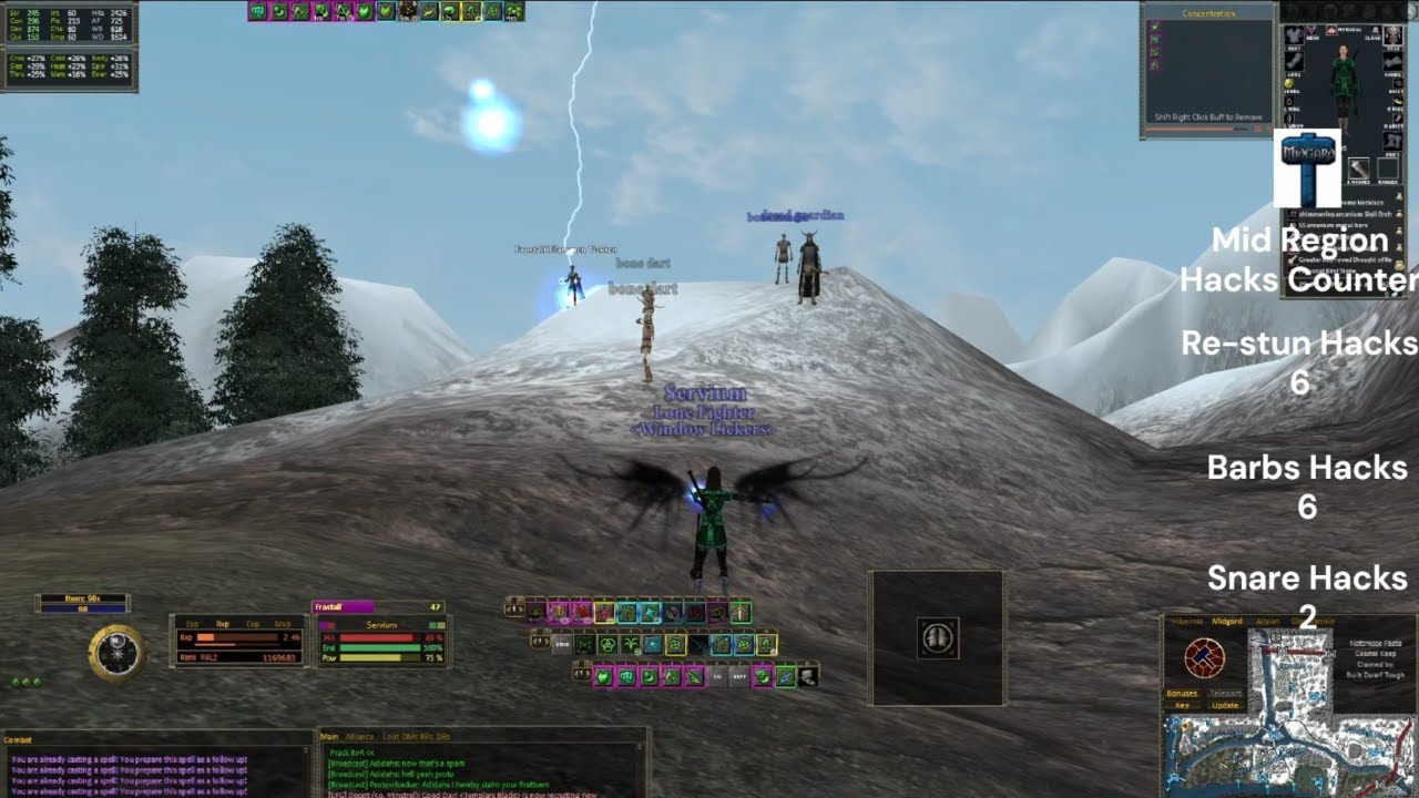 [DAoC Eden] Servium Stunhacker V2 - Solo Cleric 1v2+ Only - RR6