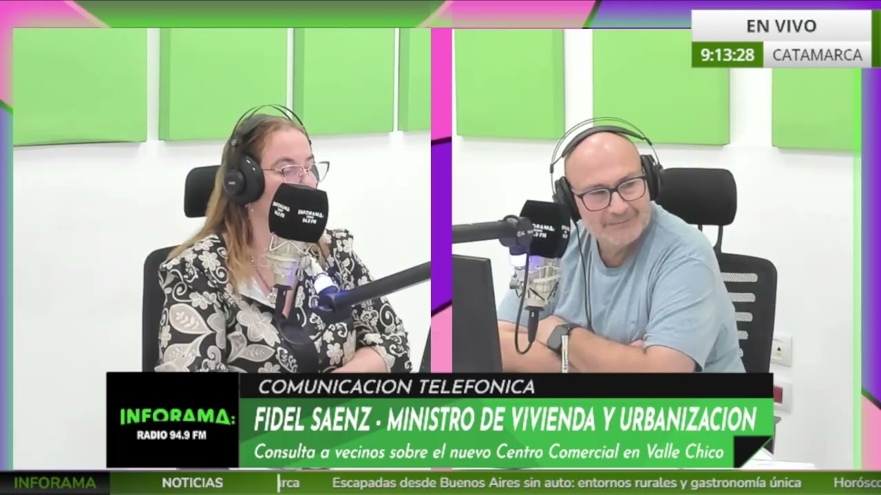🎥 FIDEL SÁENZ - MINISTRO DE VIVIENDA Y URBANIZACIÓN | CATAMARCA A DIARIO