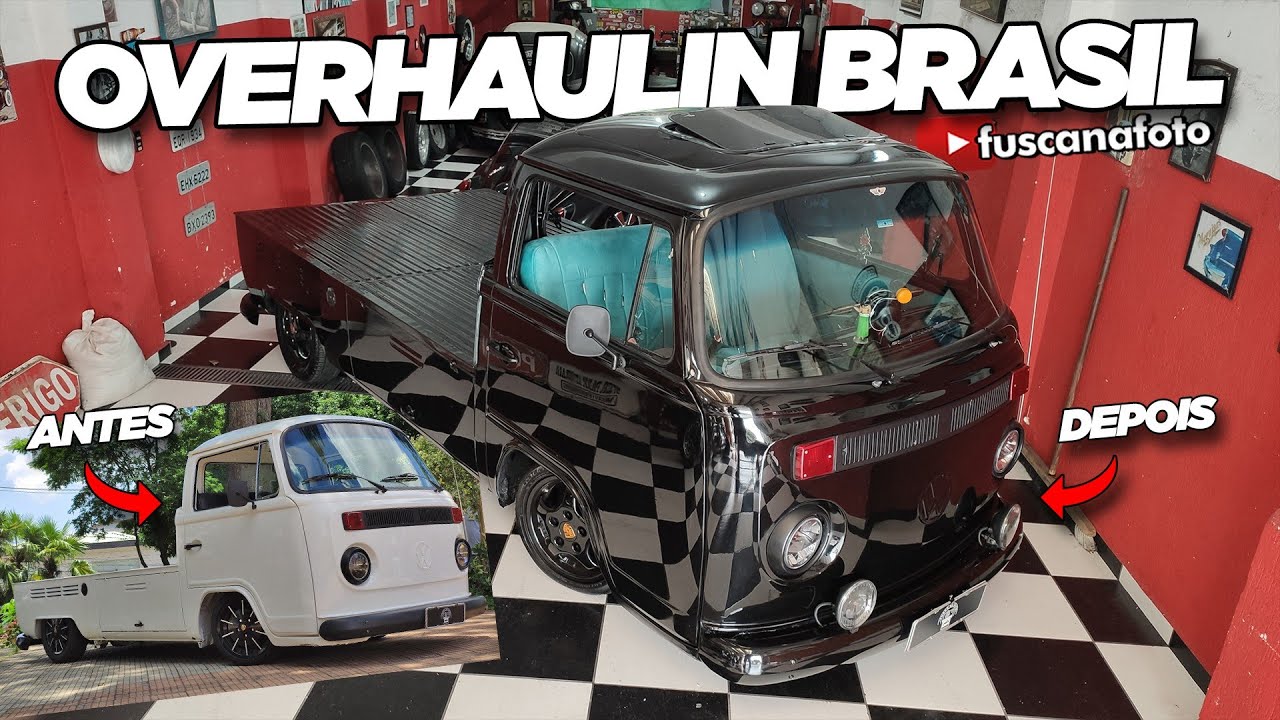 KOMBI CABRITA 1986 MUDA DA ÁGUA PARA O VINHO EM 2 SEMANAS!  Painel de Corujinha, interior exclusivo