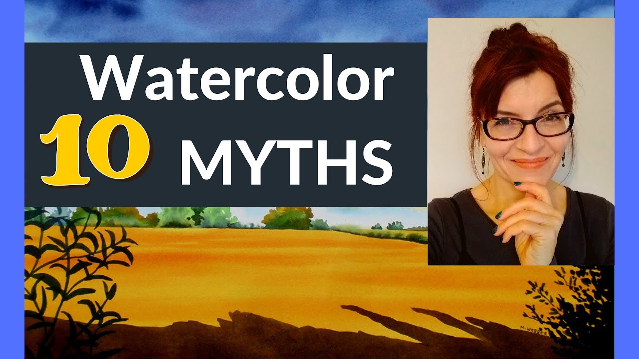 Most Common Watercolor Mistakes (10 Watercolor MYTHS)