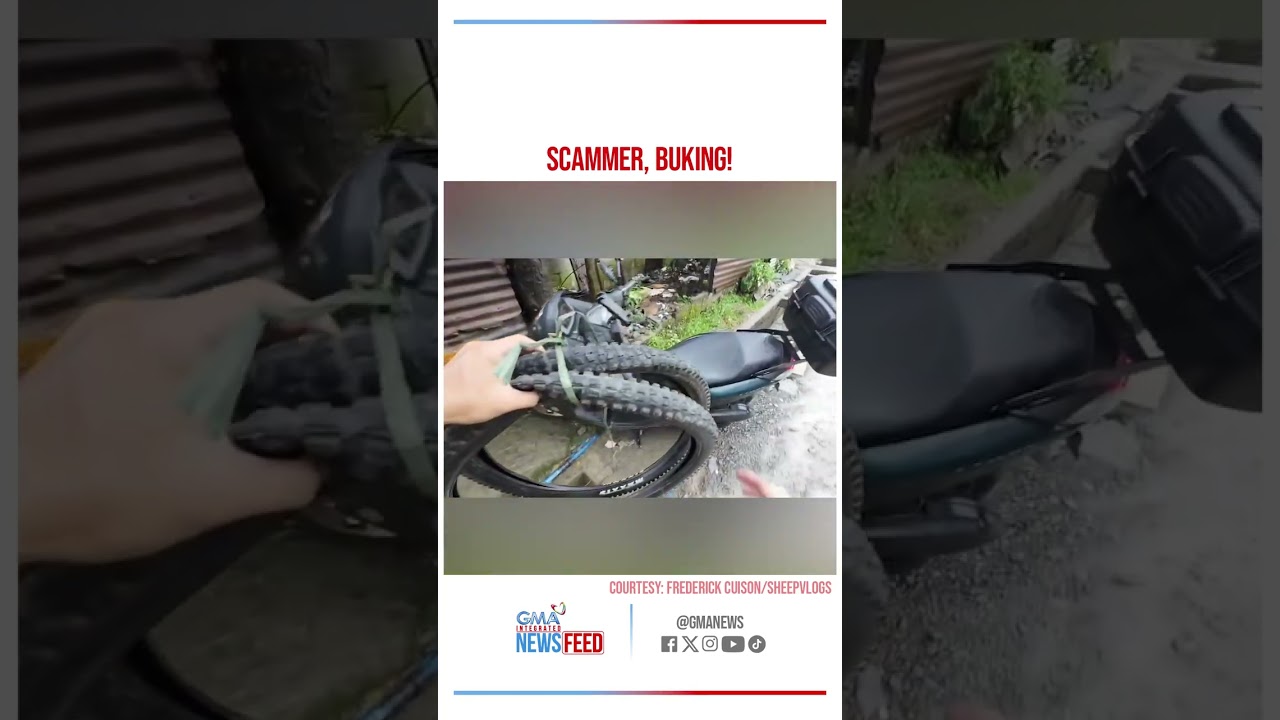 Rider, nabuking ang isang scam! | GMA Integrated Newsfeed Bytes