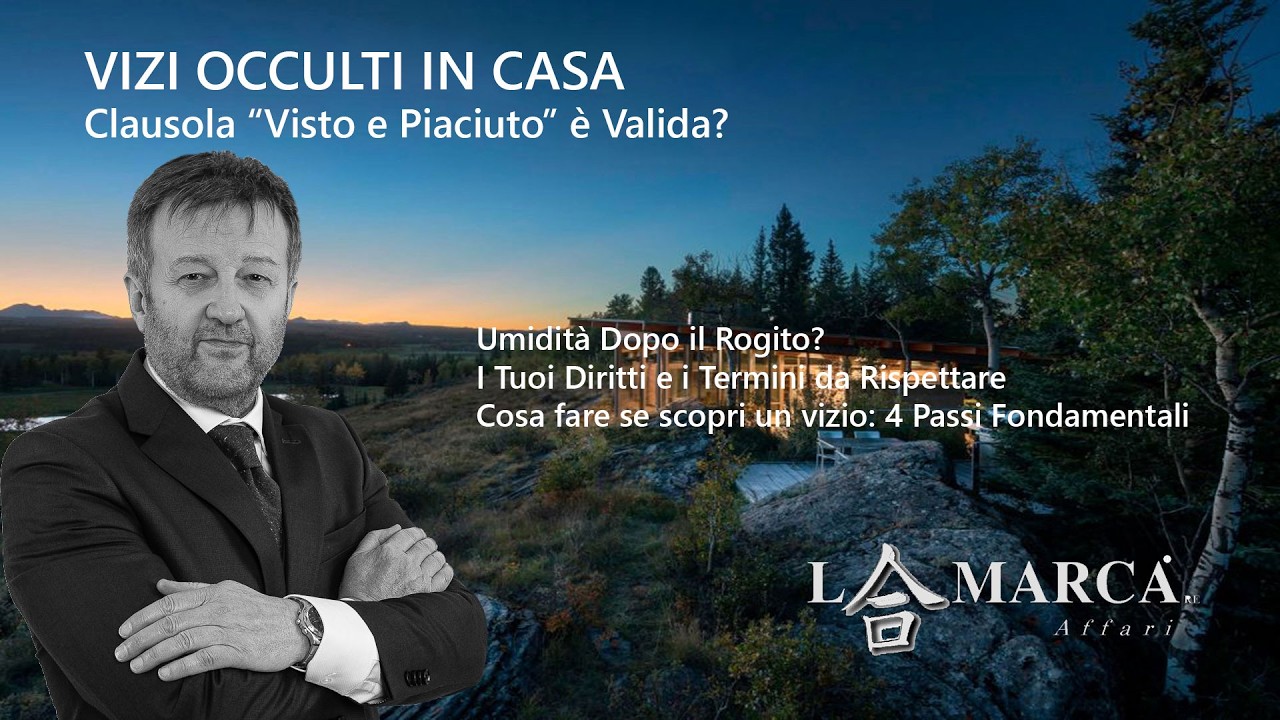 VIZI OCCULTI IN CASA - Clausola 