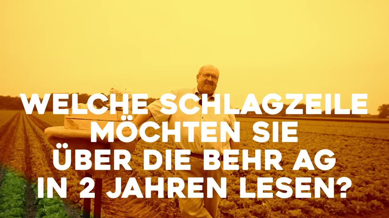 Süderhelden backstage: Fragenhagel mit Rudi Behr, Behr AG