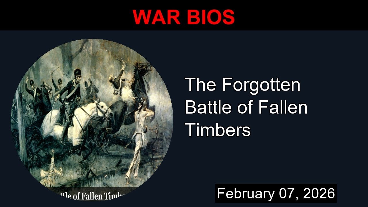 The Forgotten Battle of Fallen Timbers | War Bios