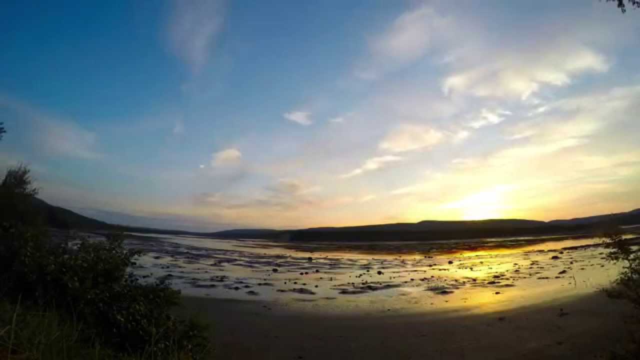 Timelapse of the Neiden river 4K