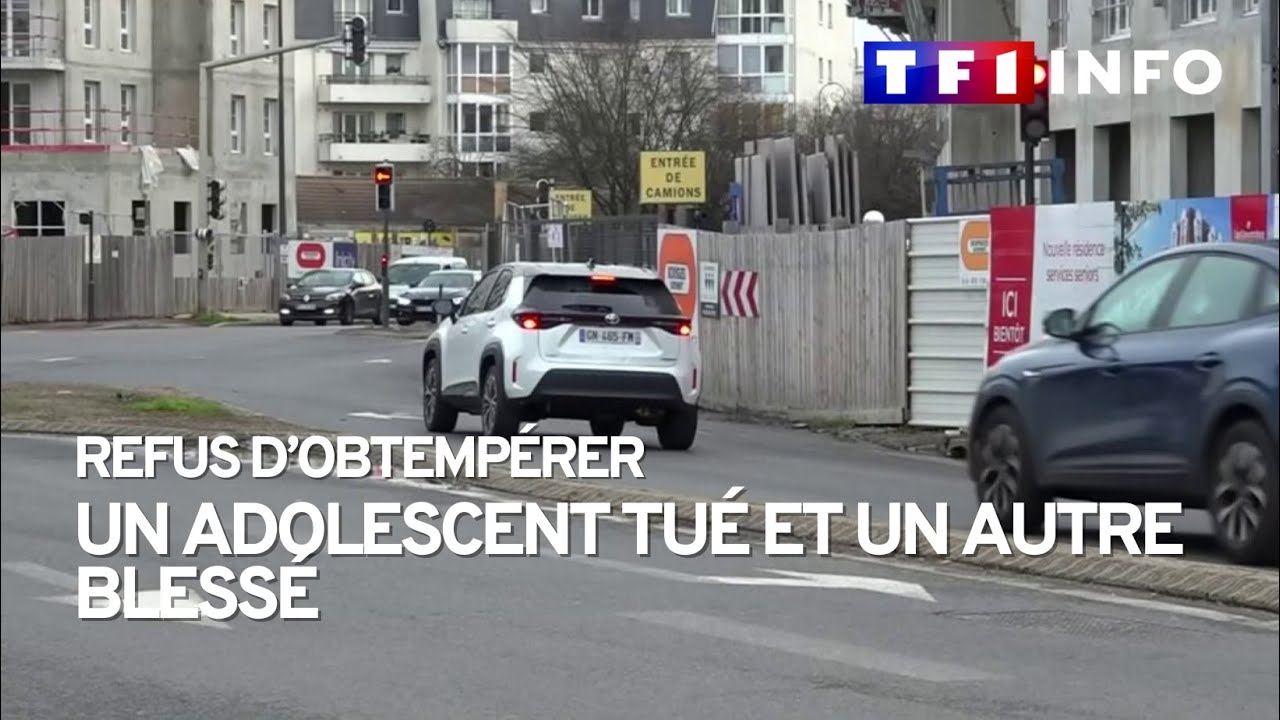 Refus d’obtempérer : un adolescent tué et un autre blessé