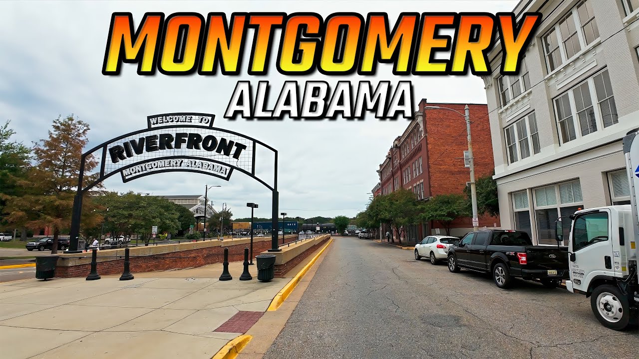 Montgomery Alabama Driving Through