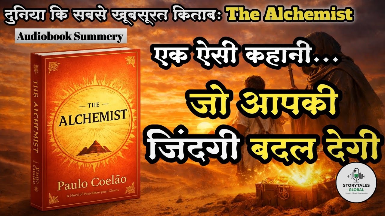 The Alchemist Hindi Summary | A Fate-Changing Journey | Paulo Coelho's Prernaadayak Kahani