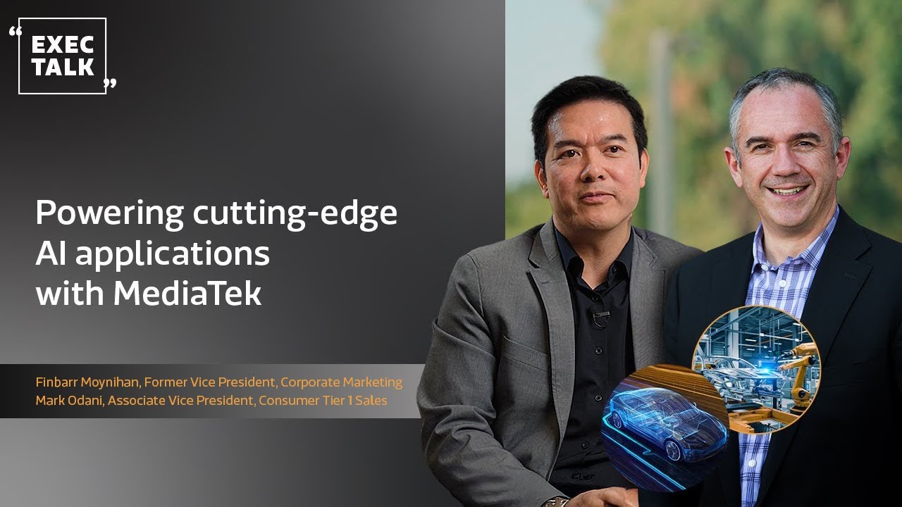 Powering cutting-edge AI applications with MediaTek