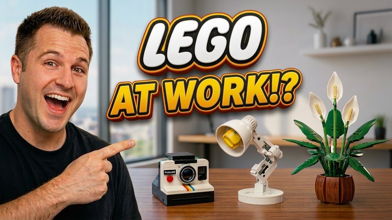 Лучшие наборы LEGO для рабочего стола и офиса для взрослых (выбор 2026 года)