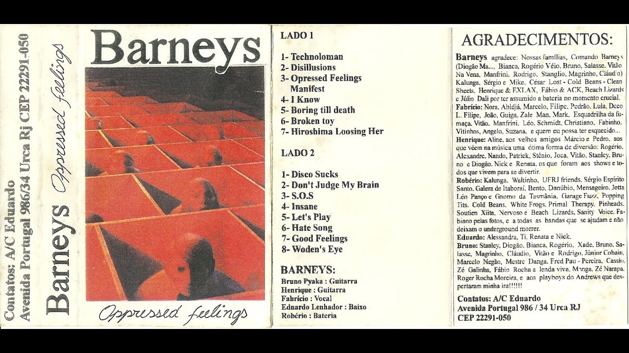 Barneys - Oppressed Feelings