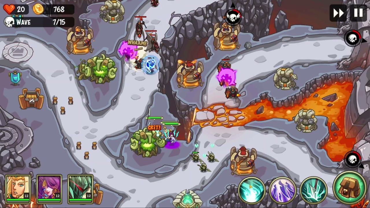 Empire Warriors TD - Level 37 NIGHTMARE