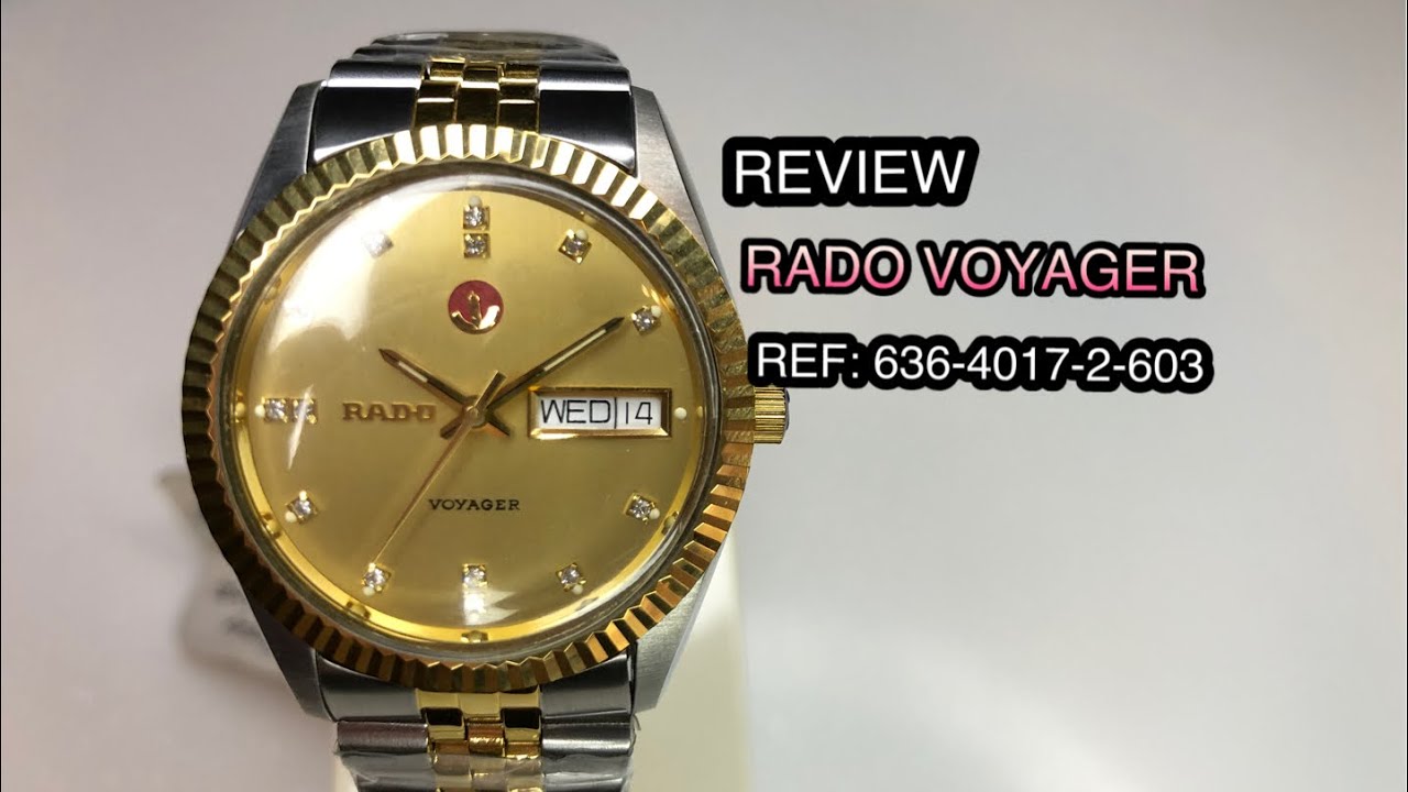 REVIEW RADO VOYAGER รุ่น 636-4017-2-603