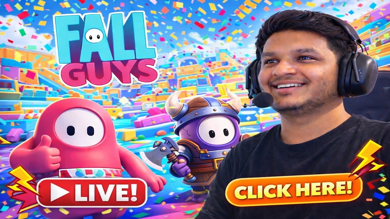FALL GUYS LIVE 🔴 | Clutch Wins, Rage & Crazy Finals! 😱🔥