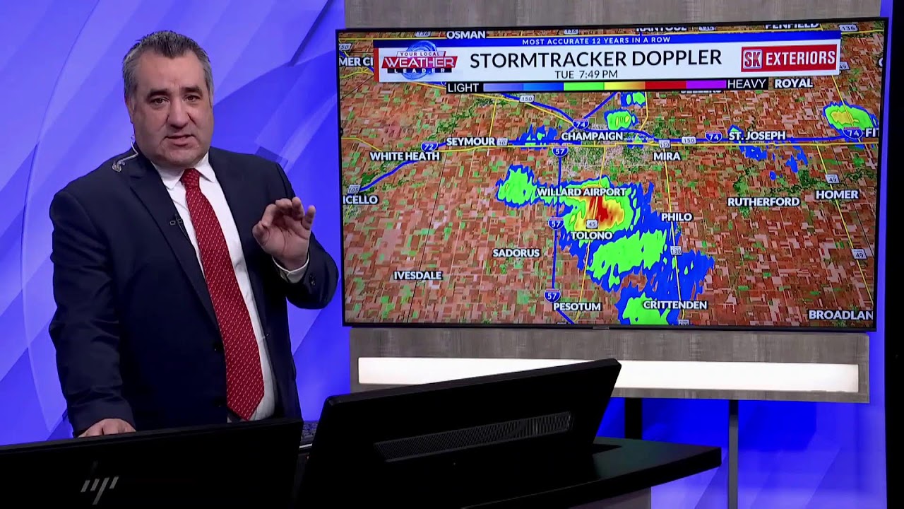 LIVE: Severe Storms in Central Illinois