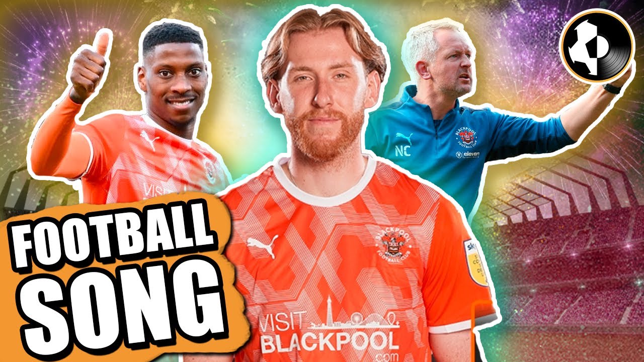 ♫ JOSH BOWLER - GOLDEN BOY - FOOTBALL SONG ♫ | SHE'S ELECTRIC - OASIS | BLACKPOOL FC FOOTBALL CHANT