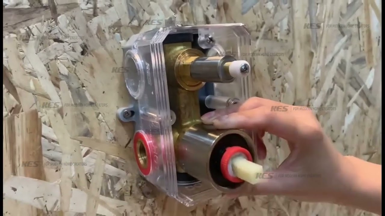 How to Replace the Cartridge & Tighten the Bonnet Nut for KES 2/3 Function Shower System